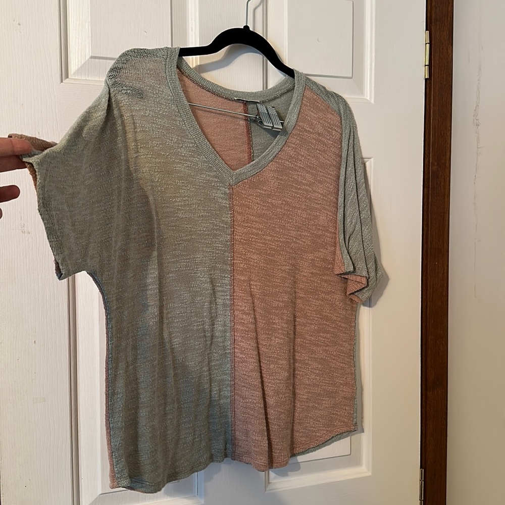 2 toned shirt